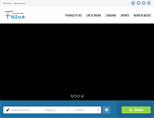 Tablet Screenshot of discoverfresno.com